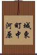 城東町中河原 Scroll