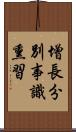 增長分別事識熏習 Scroll