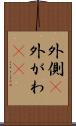 外側(P) Scroll