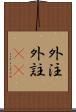 外注 Scroll