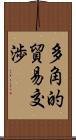 多角的貿易交渉 Scroll