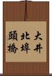 大井北埠頭橋 Scroll