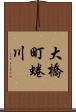 大橋町蜷川 Scroll