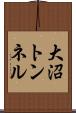 大沼トンネル Scroll