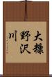 大糠野沢川 Scroll
