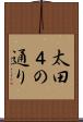 太田４の通り Scroll