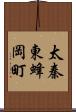 太秦東蜂岡町 Scroll