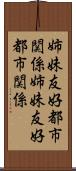 姉妹友好都市関係 Scroll