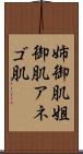 姉御肌 Scroll