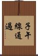 子午線通過 Scroll