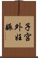 子宮外妊娠 Scroll