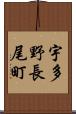 宇多野長尾町 Scroll