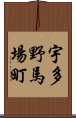 宇多野馬場町 Scroll