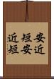 安近短 Scroll