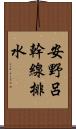 安野呂幹線排水 Scroll