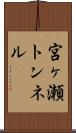 宮ヶ瀬トンネル Scroll
