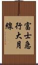 富士急行大月線 Scroll