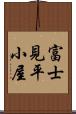 富士見平小屋 Scroll