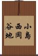 小島西岡谷地 Scroll