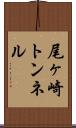 尾ヶ崎トンネル Scroll
