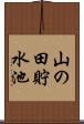 山の田貯水池 Scroll