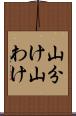 山分け Scroll