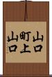 山口町上山口 Scroll