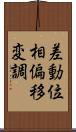 差動位相偏移変調 Scroll