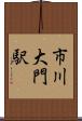 市川大門駅 Scroll