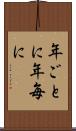 年ごとに Scroll