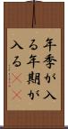 年季が入る Scroll