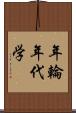 年輪年代学 Scroll