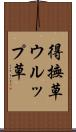 得撫草 Scroll