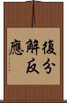 復分解反應 Scroll