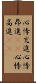心悸亢進 Scroll
