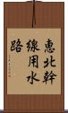 恵北幹線用水路 Scroll