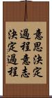 意思決定過程 Scroll