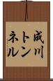 成川トンネル Scroll
