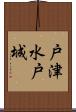 戸津水戸城 Scroll