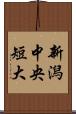 新潟中央短大 Scroll