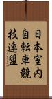 日本室内自転車競技連盟 Scroll