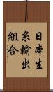 日本生糸輸出組合 Scroll