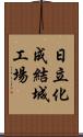 日立化成結城工場 Scroll