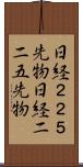 日経２２５先物 Scroll
