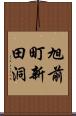 旭前町新田洞 Scroll