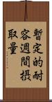 暫定的耐容週間摂取量 Scroll