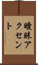 曖昧アクセント Scroll