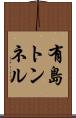 有島トンネル Scroll