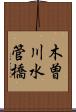 木曽川水管橋 Scroll