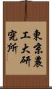 東京農工大研究所 Scroll